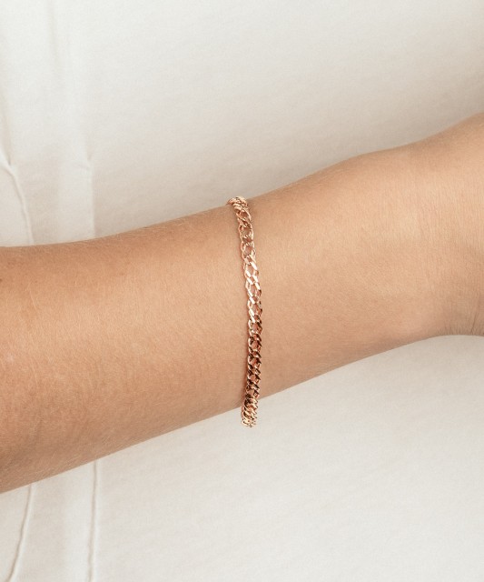 Auksinė apyrankė "Rombo" 4.2mm  - Goldinga