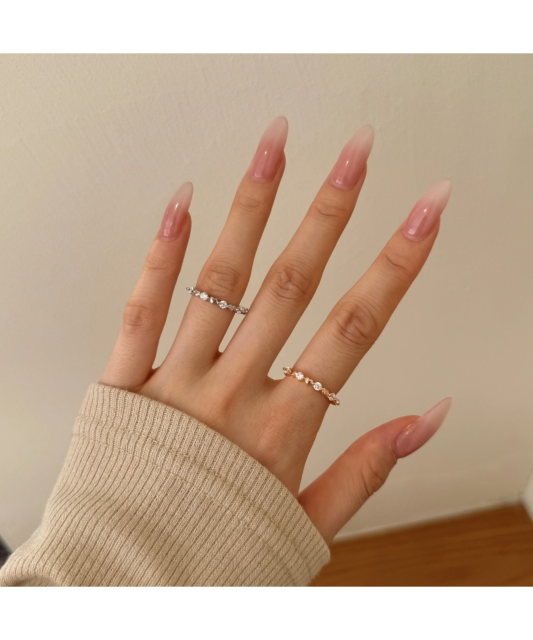 Sidabrinis žiedas su cirkoniais