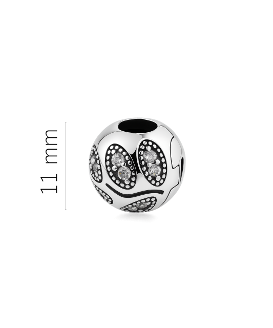 Sidabrinis pakabukas su cirkoniais "Bačkutė"