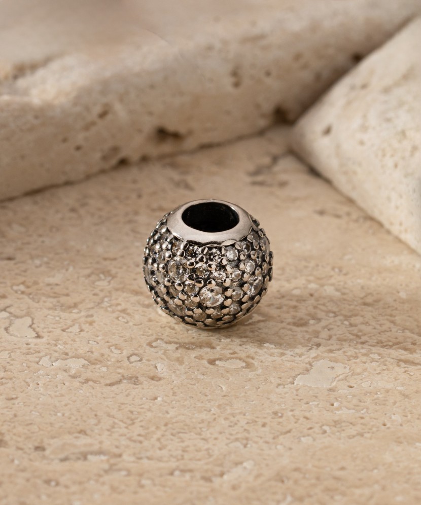 Sidabrinis pakabukas su cirkoniais "Bačkutė"