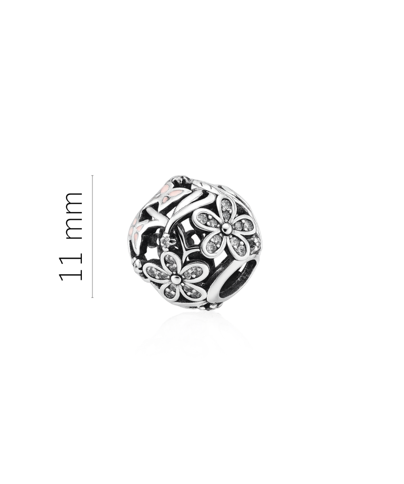 Sidabrinis pakabukas su cirkoniais "Bačkutė"