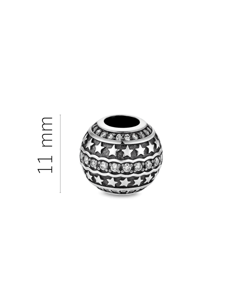 Sidabrinis pakabukas su cirkoniais "Bačkutė"