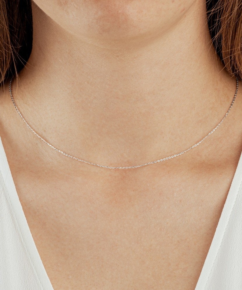 Balto aukso grandinėlė "Anchor" 1.2mm