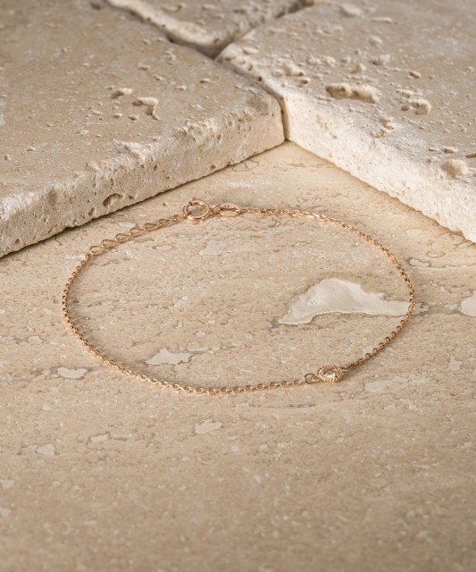 Auksinė apyrankė su cirkoniu