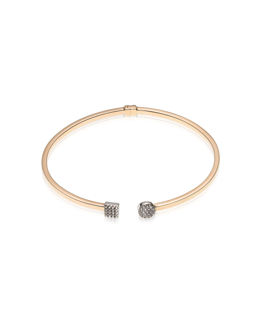 Auksinė apyrankė su cirkoniais