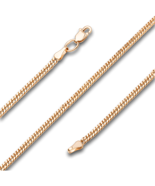 Auksinė apyrankė "Curb"