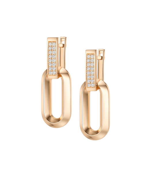 Auksiniai auskarai su cirkoniais