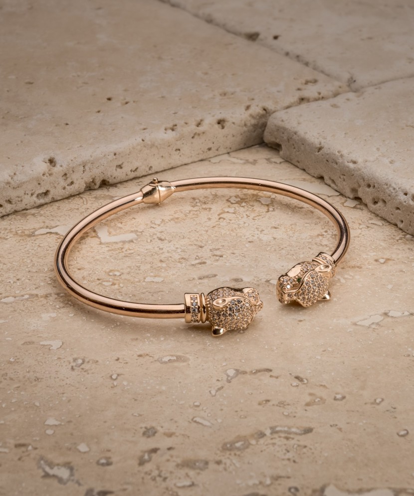 Auksinė apyrankė su cirkoniais