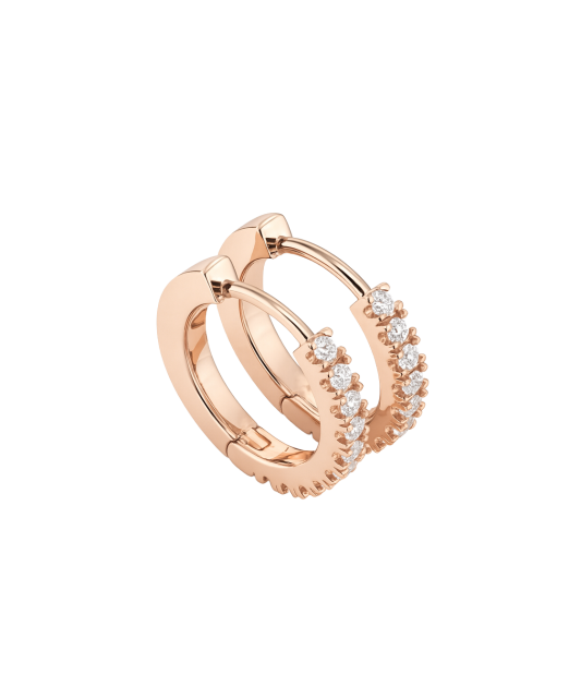 Auksiniai auskarai su briliantais