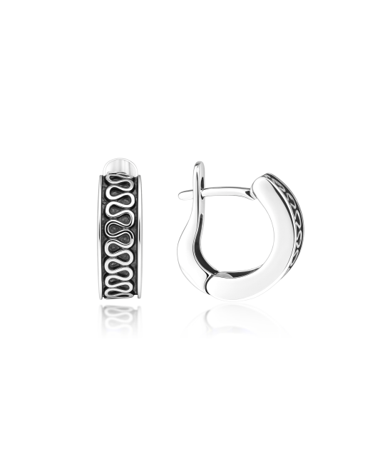 Sidabriniai auskarai