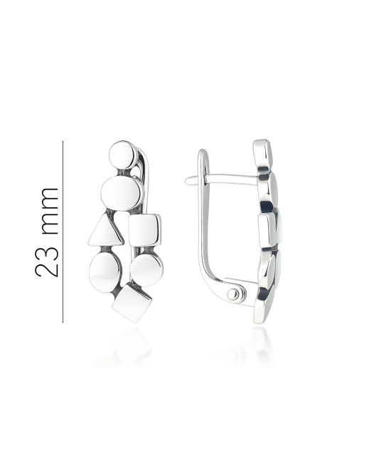 Sidabriniai auskarai