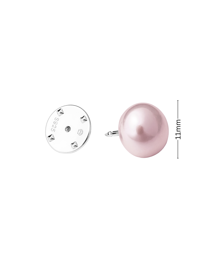 Sidabrinė sagė su perlu