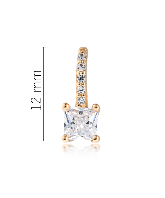 Auksinis pakabukas su cirkoniais