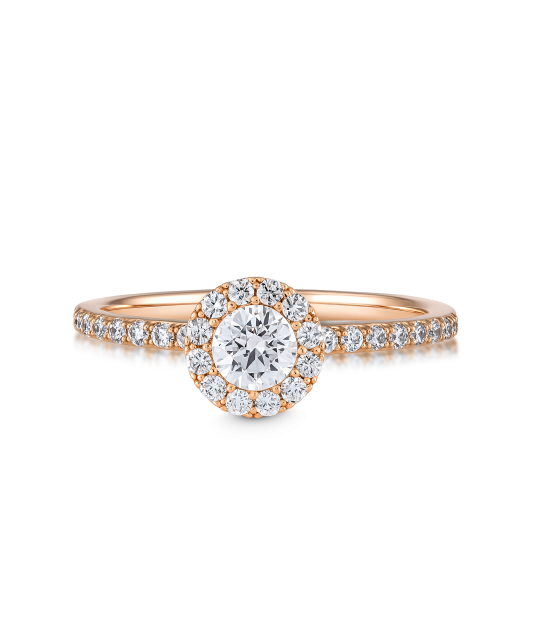 Auksinis žiedas su cirkoniais