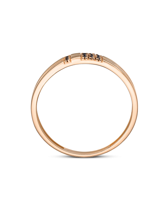 Auksinis žiedas su cirkoniais