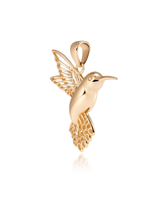 Auksinis pakabukas "Kolibris"