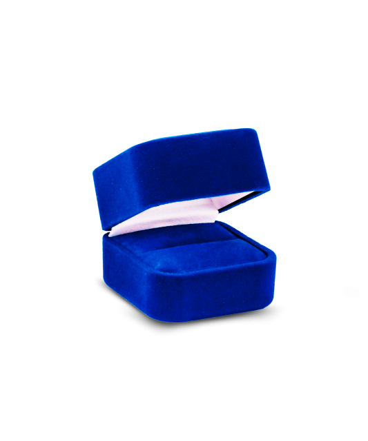 Dėžutė Maža Kvadratinė Mėlyna  - Goldinga