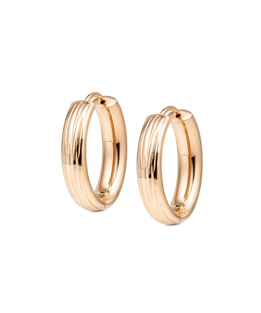 Auksiniai graviruoti auskarai