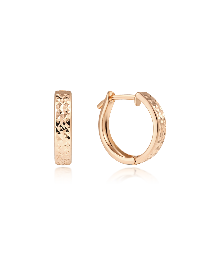 Auksiniai graviruoti auskarai