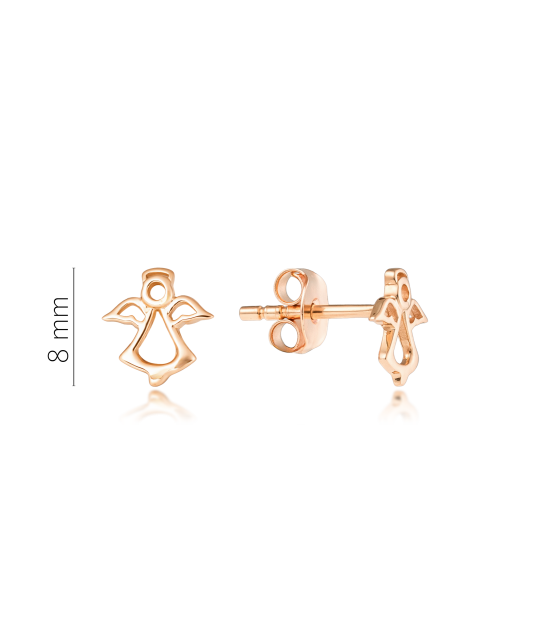 Auksiniai auskarai "angeliukas"