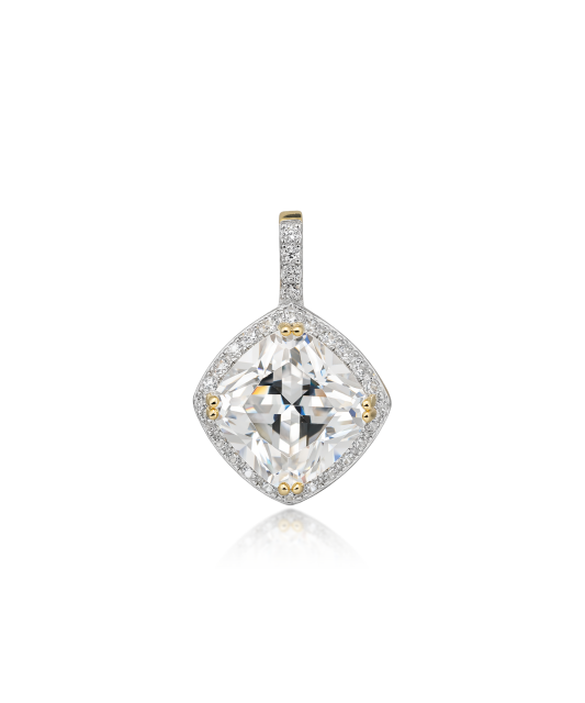 Sidabrinis pakabukas su cirkoniais