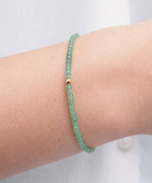 Apyrankė su agatu ir paauksuotu sidabru