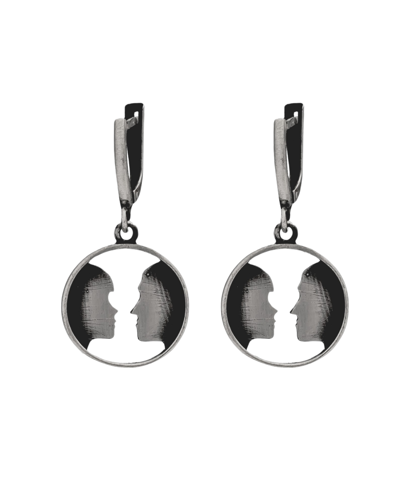 Sidabriniai auskarai  - Goldinga