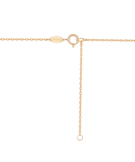 Auksinė grandinėlė su pakabuku "Kryželis"