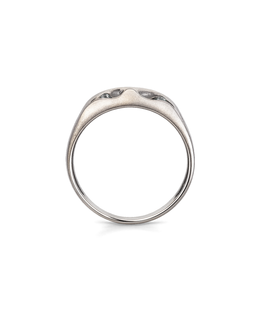 Sidabrinis žiedas su cirkoniais  - Goldinga