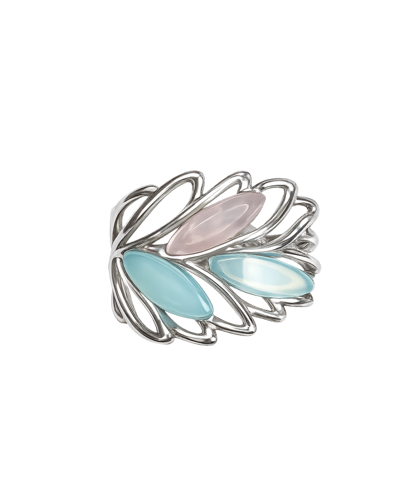 Sidabrinis žiedas su ametistu