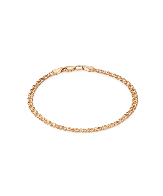 Auksinė apyrankė "Rombo" 3mm