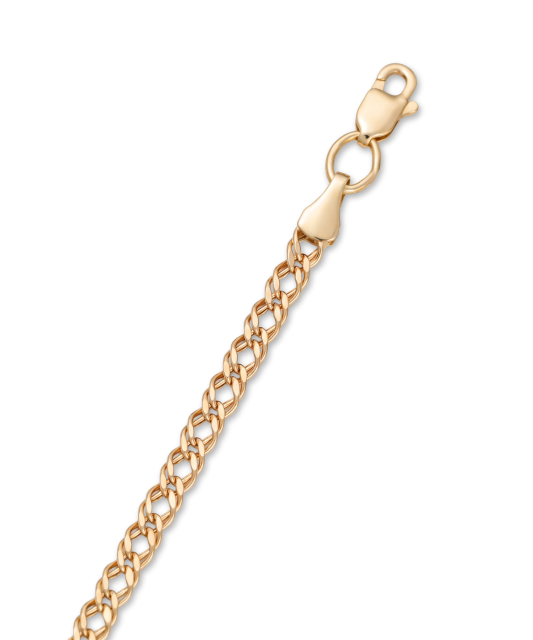 Auksinė apyrankė "Rombo" 3mm