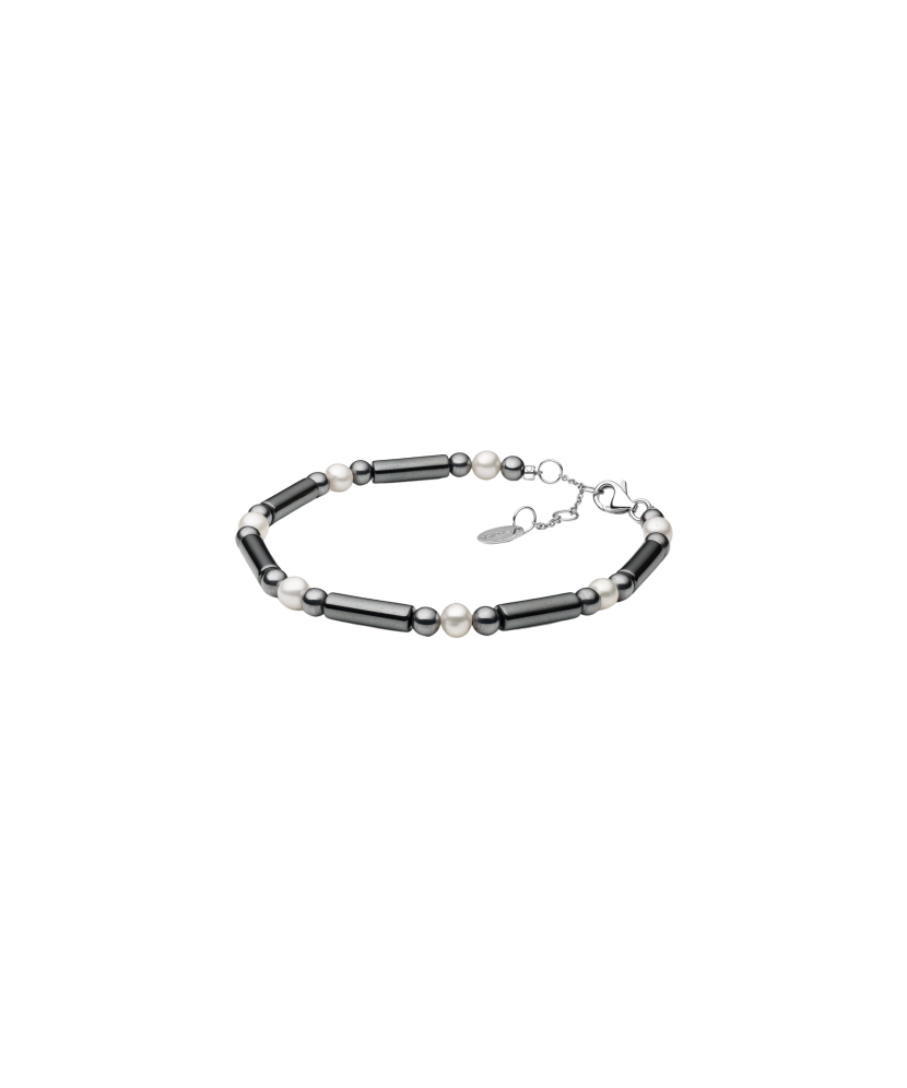 Apyrankė su terahercais ir perlais
