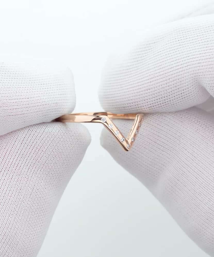 Auksinis žiedas su cirkoniais - Auksiniai žiedai - Goldinga