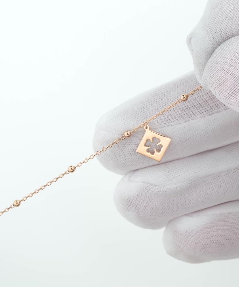 Auksinė grandinėlė ant kojos su pakabukais - Grandinėlės ant kojos - Goldinga