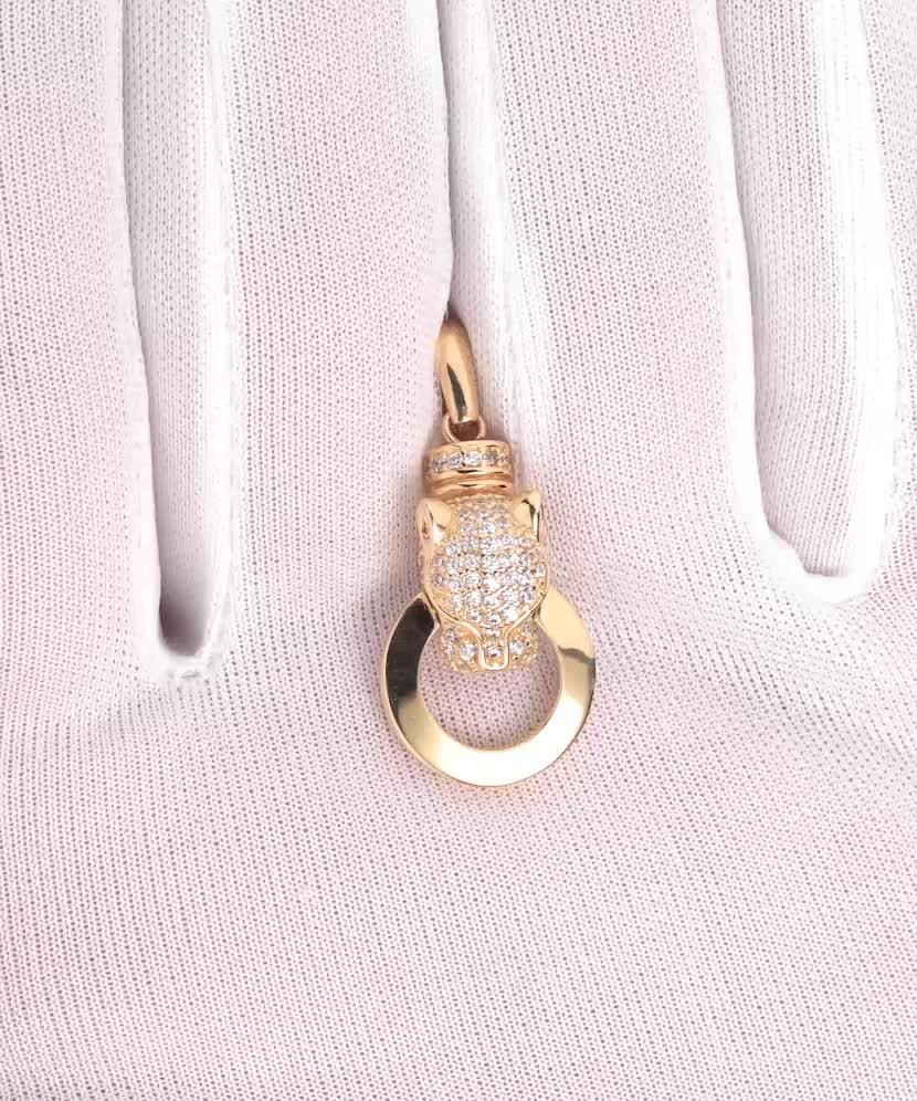 Auksinis pakabukas su cirkoniais