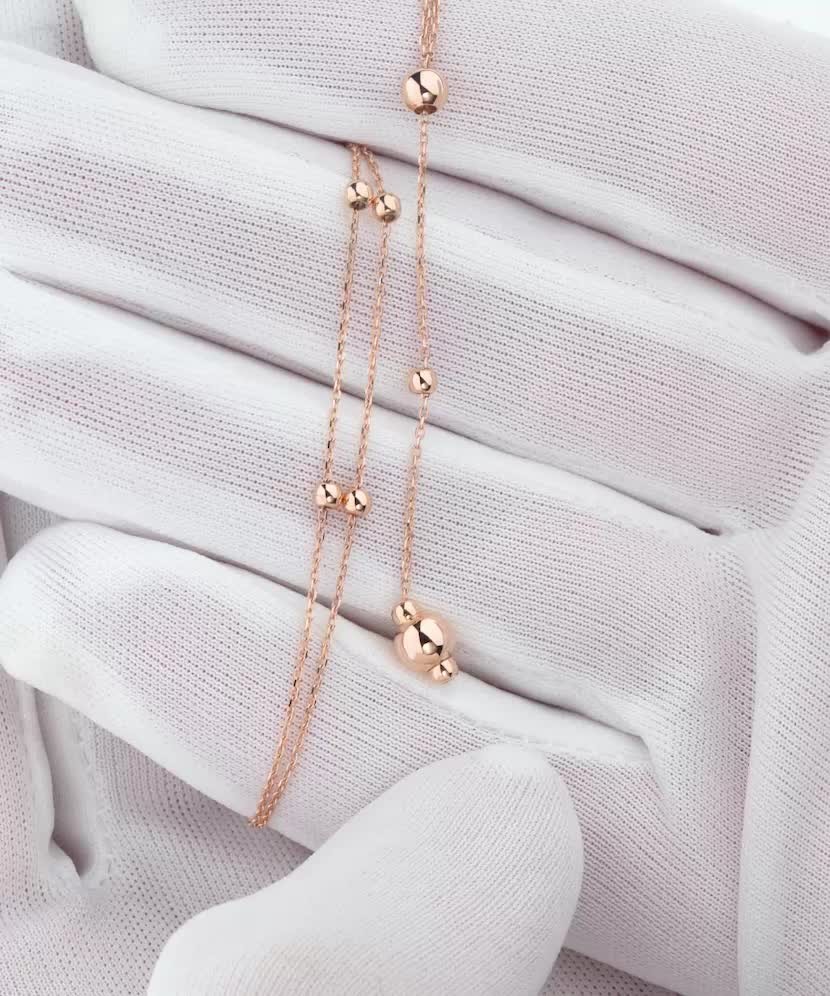 Auksinė grandinėlė su pakabukais - Auksinės grandinėlės su pakabukais - Goldinga