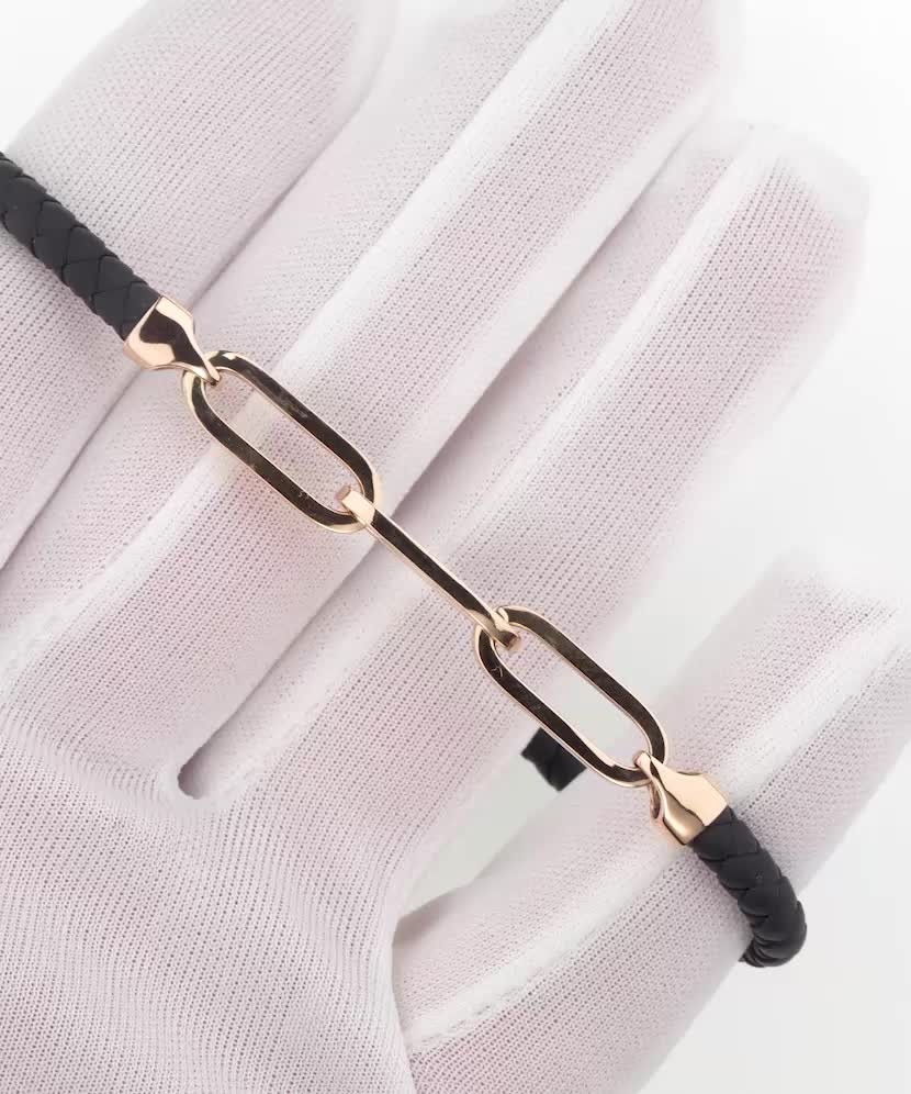 Odinė apyrankė su auksu