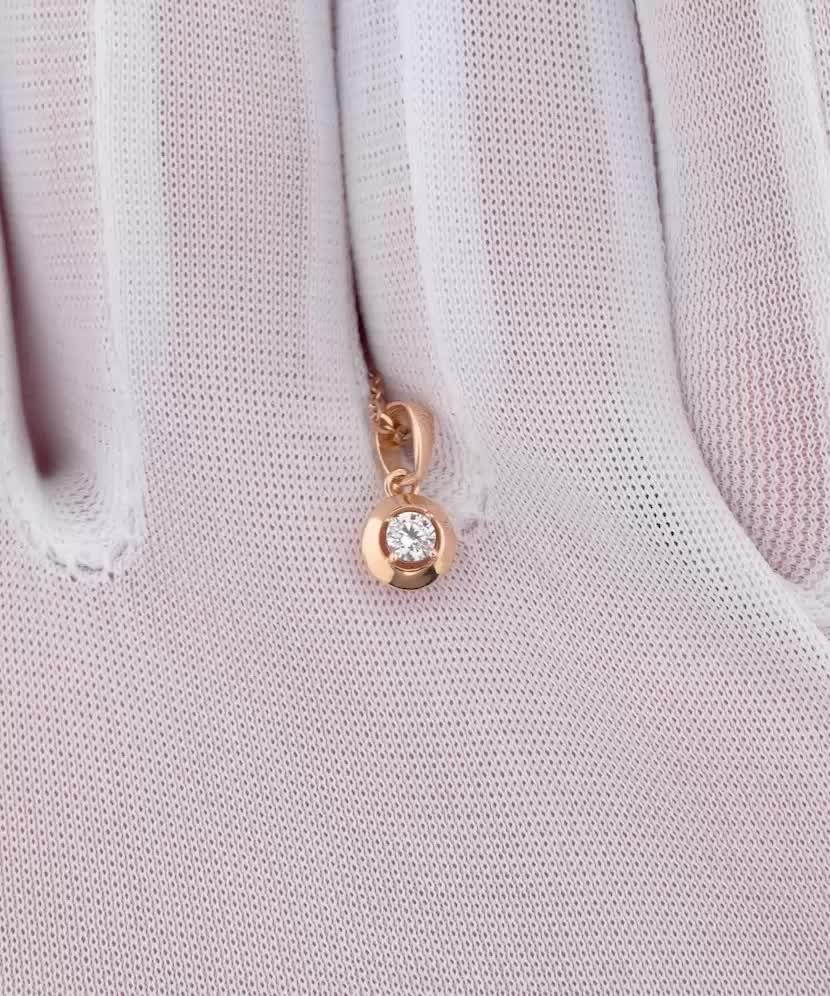 Auksinis pakabukas su cirkoniais