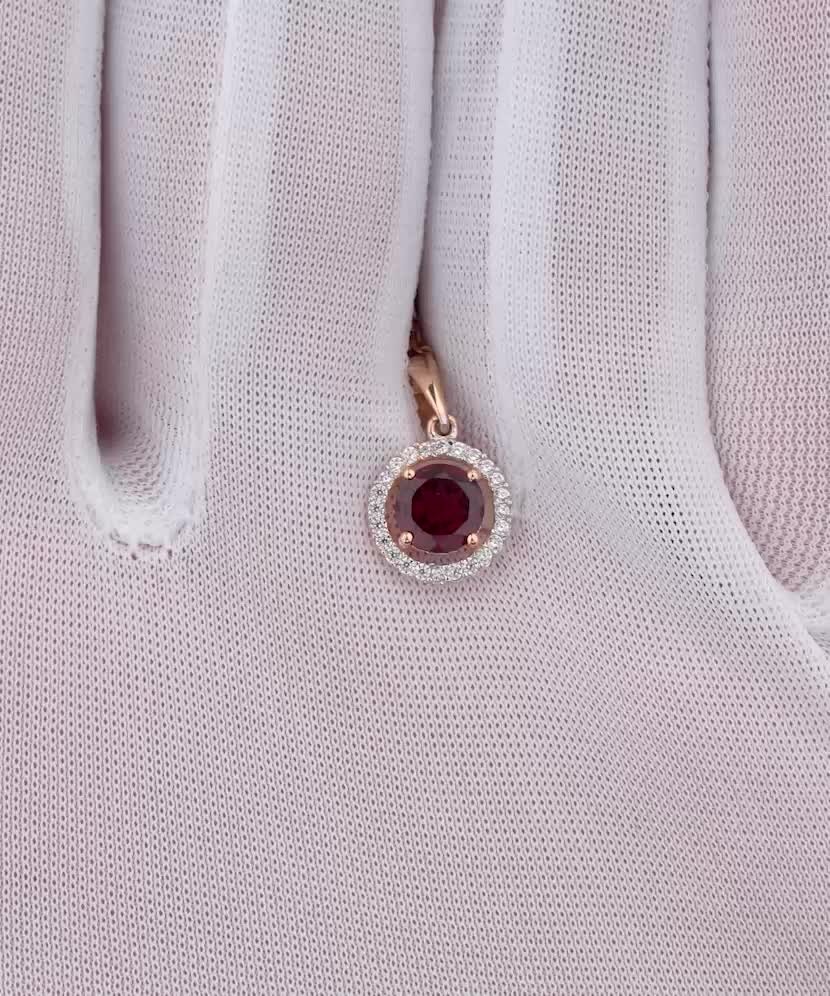 Auksinis pakabukas su cirkoniais