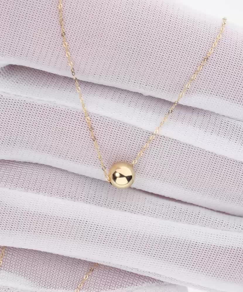 Geltono aukso grandinėlė su pakabuku