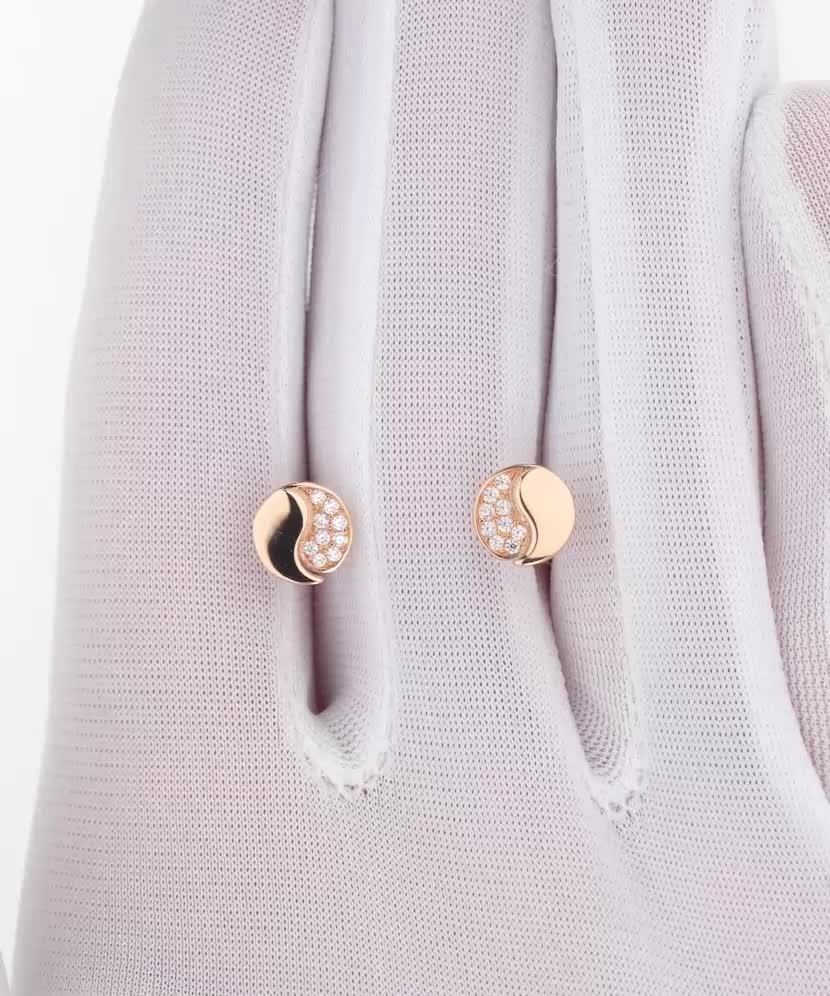 Auksiniai auskarai su cirkoniais