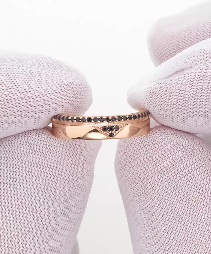 Auksinis žiedas su cirkoniais