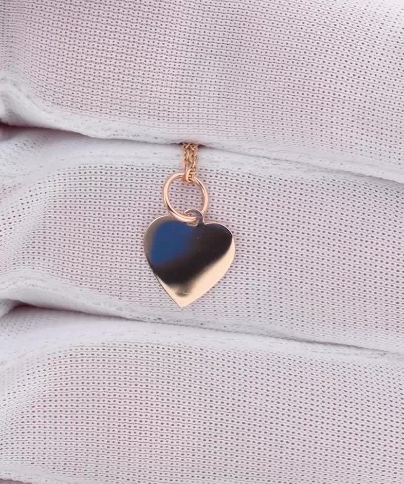 Auksinis pakabukas "Širdelė"