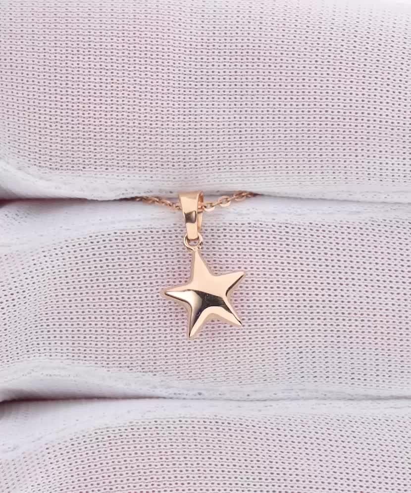 Auksinis pakabukas "Žvaigždė"