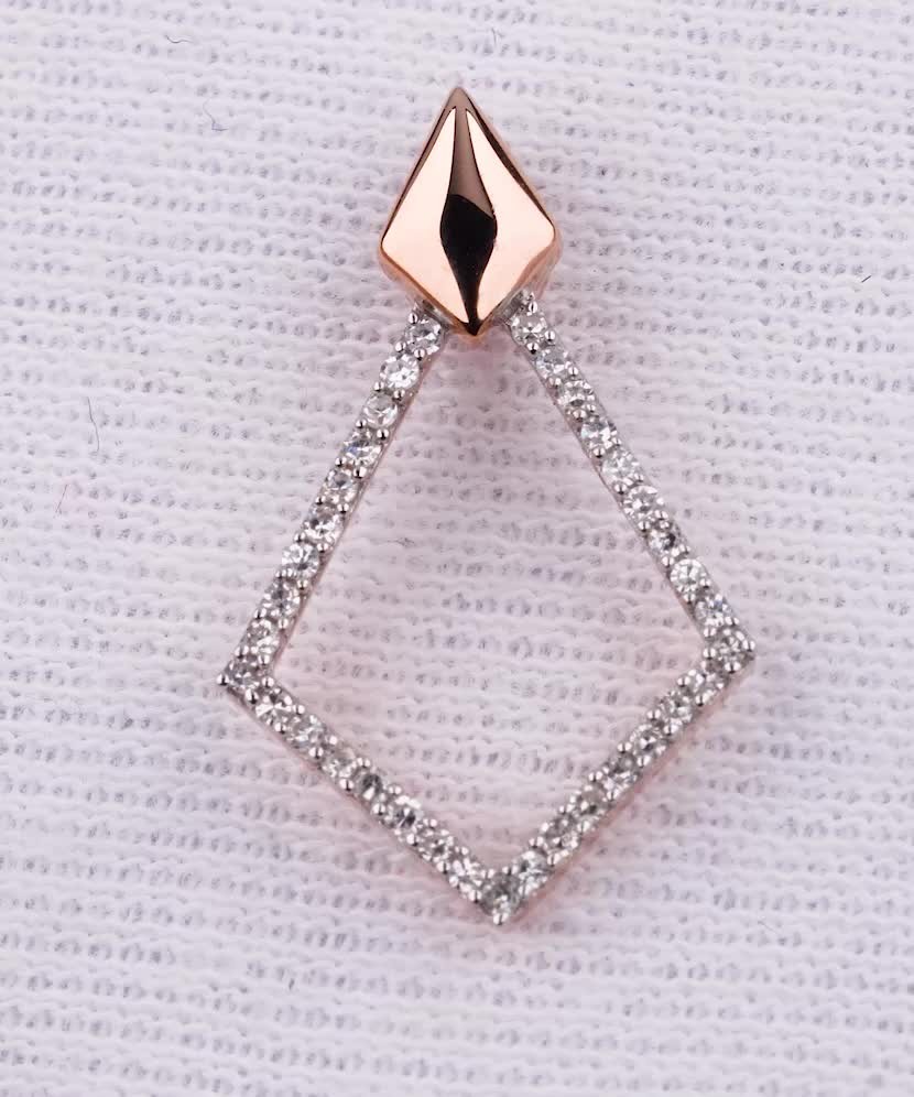 Auksinis pakabukas su deimantais  - Goldinga