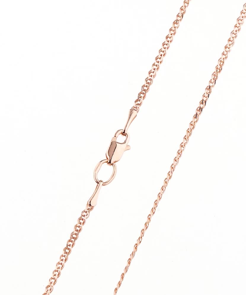 Auksinė grandinėlė „Mona Liza“ 3mm - Auksinės grandinėlės - Goldinga